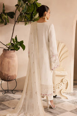 Back embroidery design of ELANORA Miraal Luxury Chiffon dress