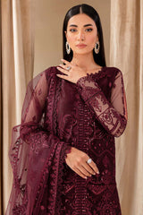 Closeup of embroidered sleeves border – Cyra dress
