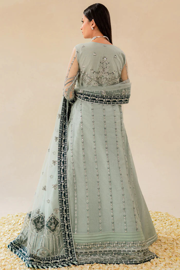 Back bodice design with net embroidery – Freya