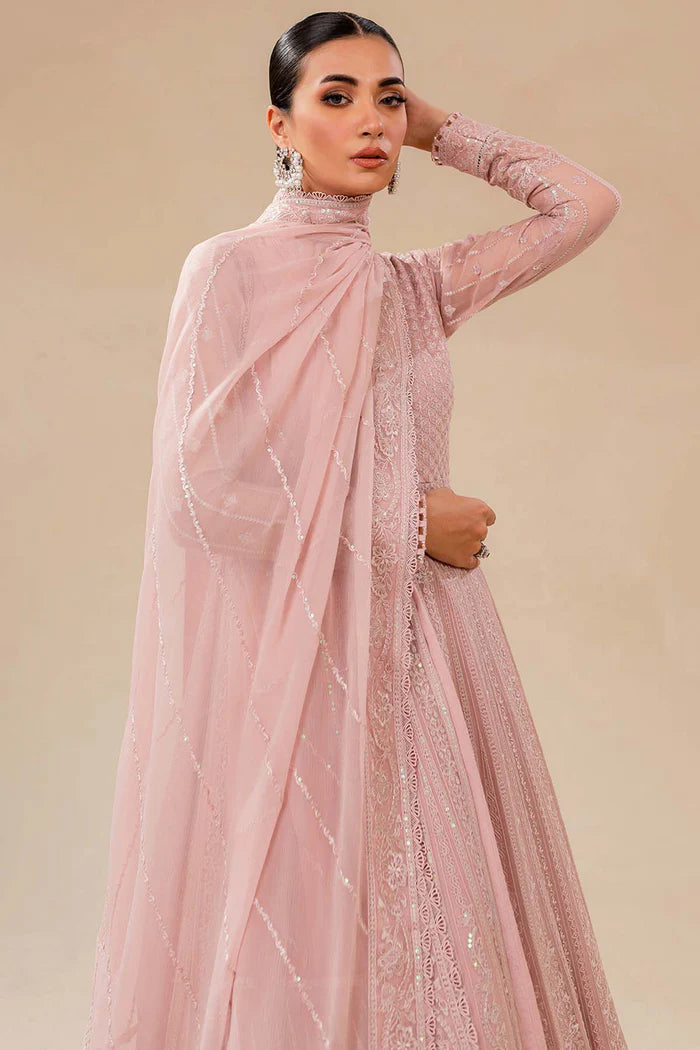 Embroidered Chiffon Dupatta – Farasha Sophie Formal Dress