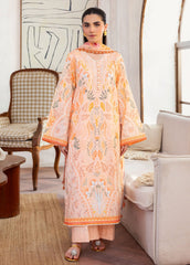 Full 3-piece view of Florent FL-3A lawn suit from Luxury Print '25