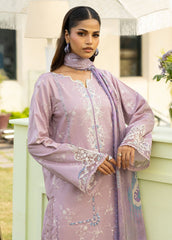 Hand-Embroidered Sleeve Motifs – Florent FEF-8A Lawn Suit