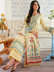 2.5m Digital Printed Lawn Dupatta - Florent ZY-03A