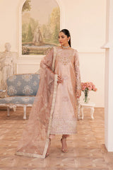 handmade embroidered neckline on Mesoury fabric – VELITH by Emaan Adeel