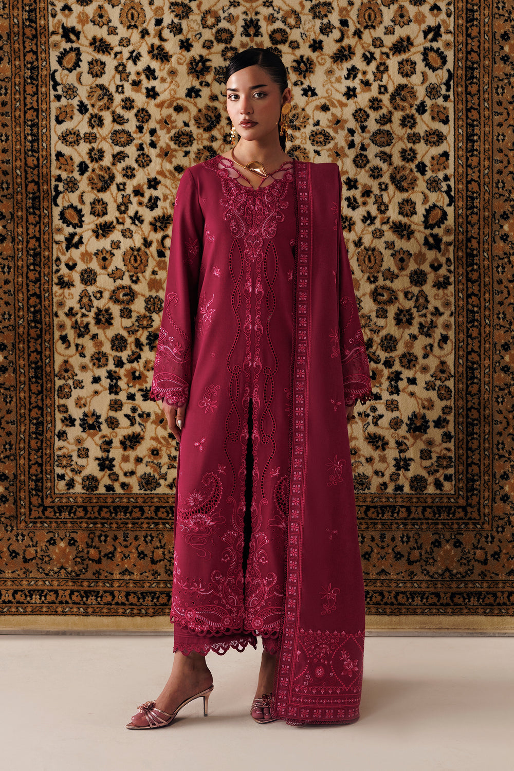 Qalamkar Qline Linen '26 | QLW-02 ALEENA