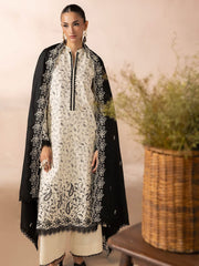 RajBari Sareen Premium Viscose Chikankari By  ( 01 )
