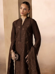 RajBari Sareen Premium Viscose Chikankari By  ( 02 )