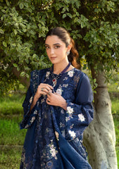 Elaf Luxury Lawn '26 | ELY-4B BLUE BELLE