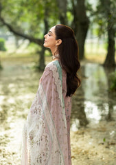 Elaf Chikankari Prints With Chiffon Dupatta '26 | ERC-8A SAHAA