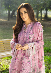 Elaf Chikankari Prints With Chiffon Dupatta '26 | ERC-3A MAN MAYAL
