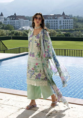 Elaf Signature - Embroidered Prints Collection With Chiffon Dupatta '26 | ESA-6B EVELINE WHISPER