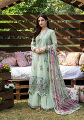 Elaf Chikankari Prints With Chiffon Dupatta '26 | ERC-7B NAHL