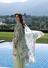 Elaf Signature - Embroidered Prints Collection With Chiffon Dupatta '26 | ESA-6B EVELINE WHISPER