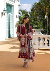 Elaf Signature - Embroidered Prints Collection With Chiffon Dupatta '26 | ESA-2B RUBY LADY