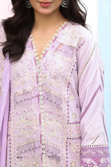 Organza Cutwork Embroidery on Imrozia SL 95 Halima Lawn
