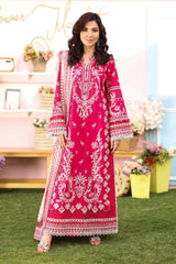 Hand-Embroidered Front Detail - Imrozia Premium Lawn SL 90 Basma