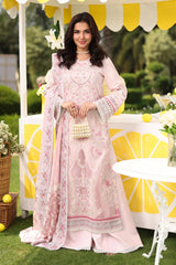 Imrozia & Serene SL 94 Janan - Embroidered Lawn Front with Organza Cutwork