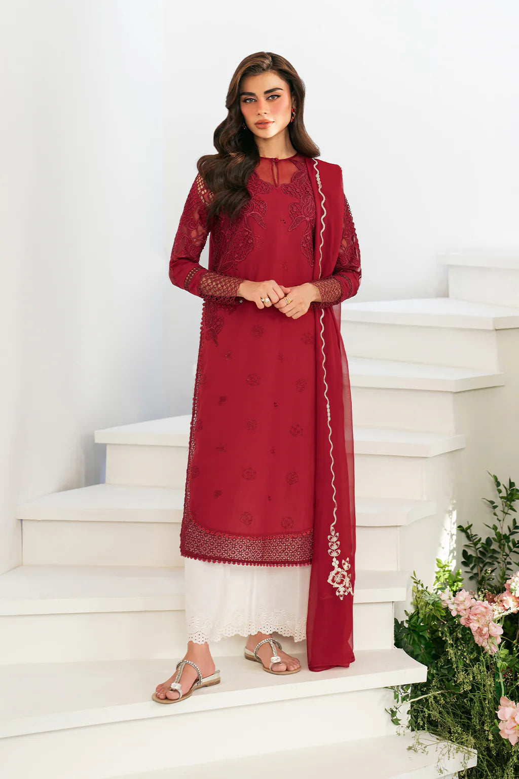 Iznik IFE-01 Embroidered Lawn Suit - Festive Edition Full Set