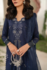 Matching Dyed Cambric Trouser - Iznik Lawn Suit