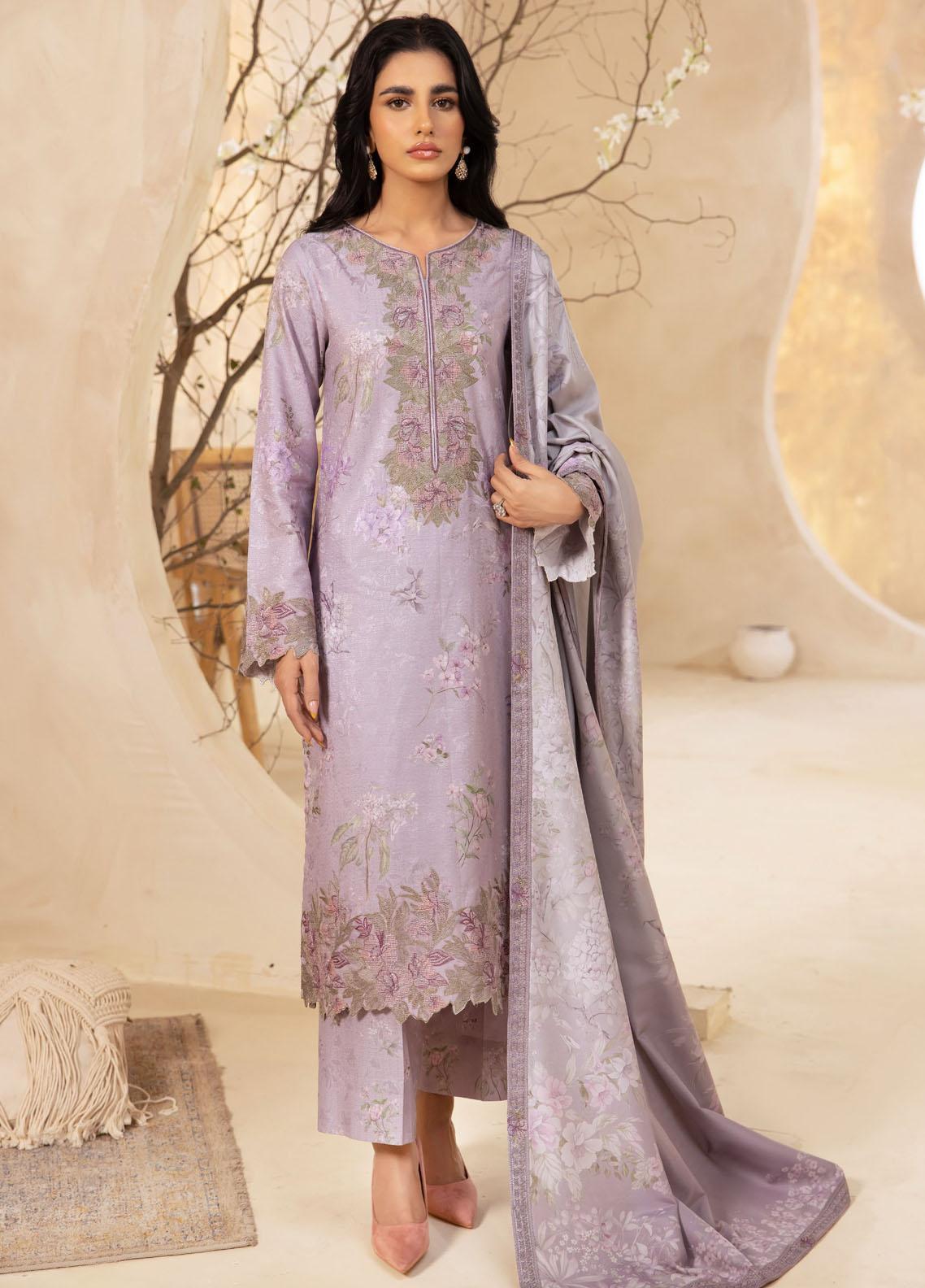 Luxury Winter Unstitched Collection '23 By Iznik ILW 05 Anais