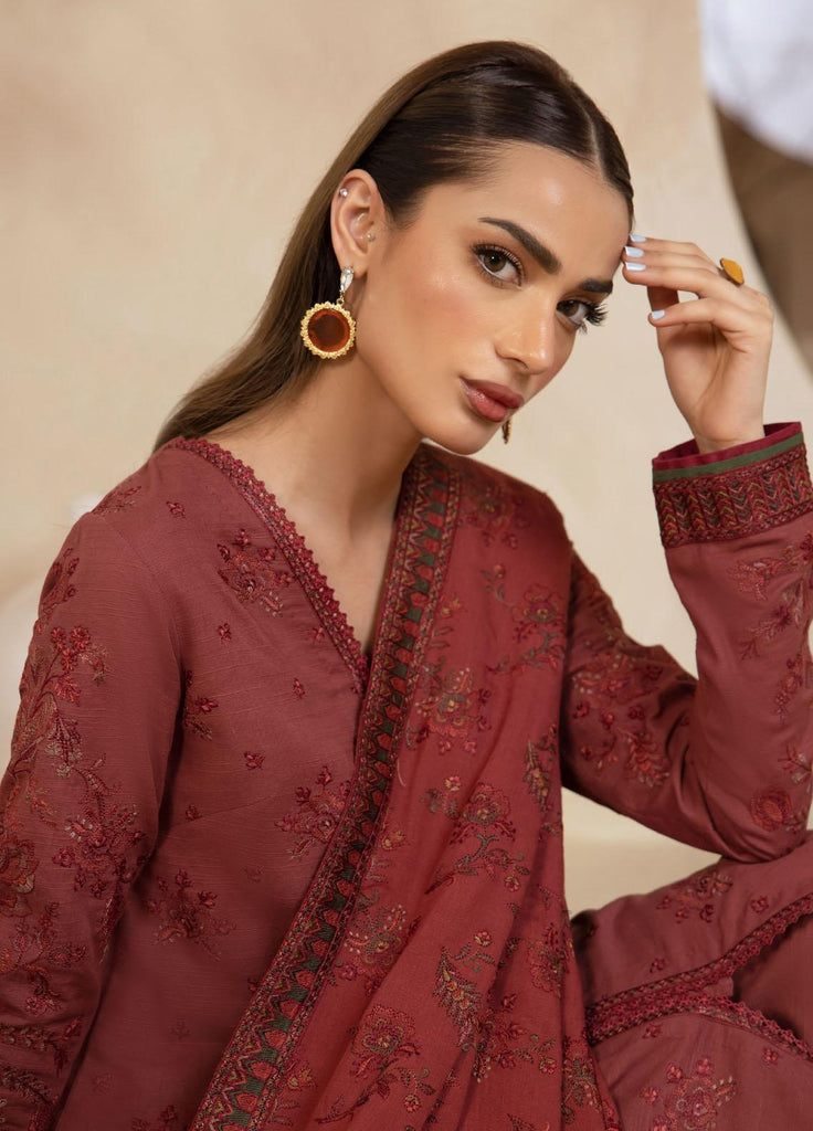 Luxury Winter Unstitched Collection '23 By Iznik ILW 10 Lithe