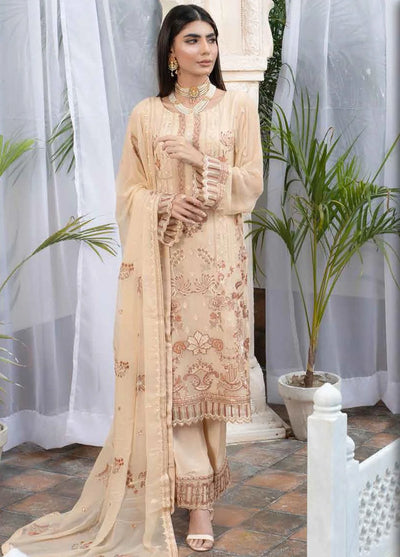 Sejal Chiffon Unstitched Collection '23 By Jasper Suiting D-094 Skinish