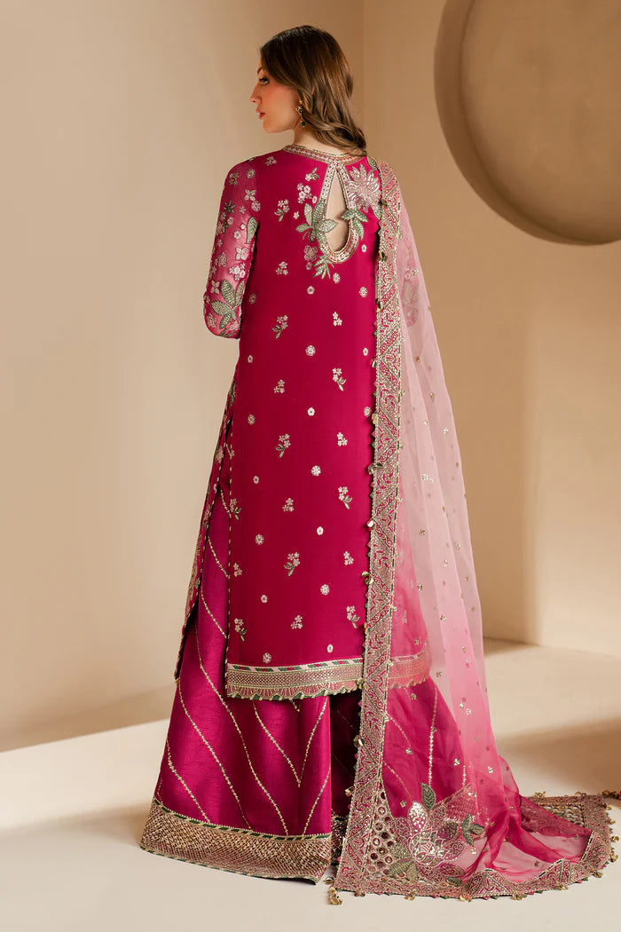 Intricate Back Embroidery on Jazmin WF'25-03 Chiffon Formals