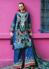 Mushq Life of Irises Shirt - Front View (La Dolce Hemline Prints'25)