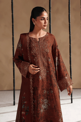 Ramsha Naqsh Embroidered Rawsilk | RS-206