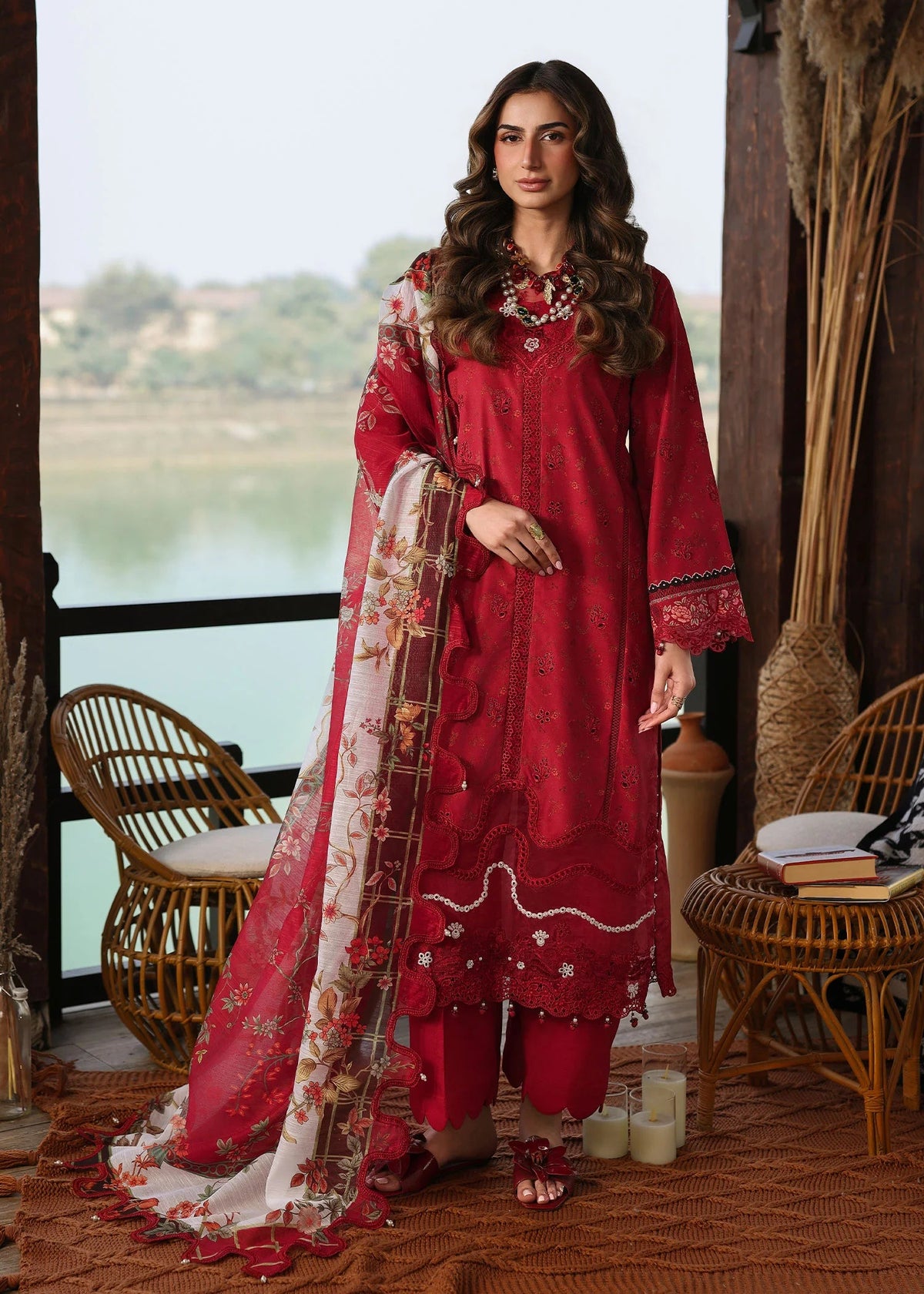 Sardinia Festive Lawn '26 | Poppy