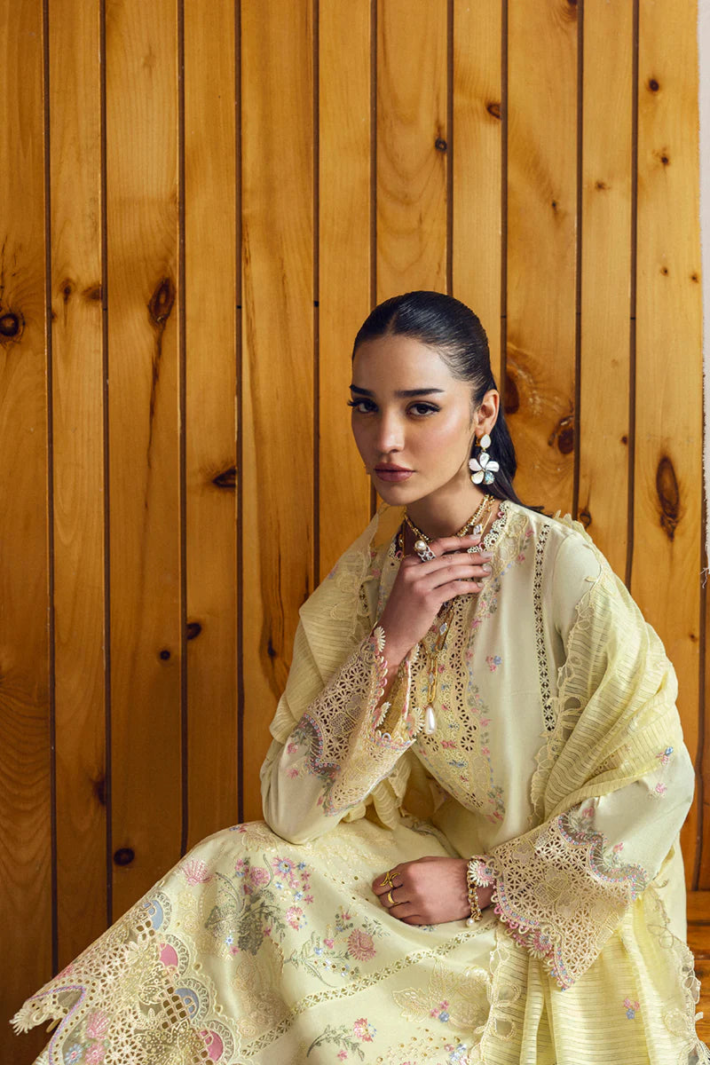 Styled Look: Qalamkar DC-04 Keva Chikankari Suit for Weddings