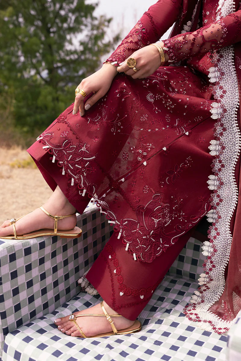 Embroidered Sleeve Borders - Qalamkar Lawn Suit