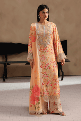 Ramsha Naqsh Embroidered Rawsilk | RS-207