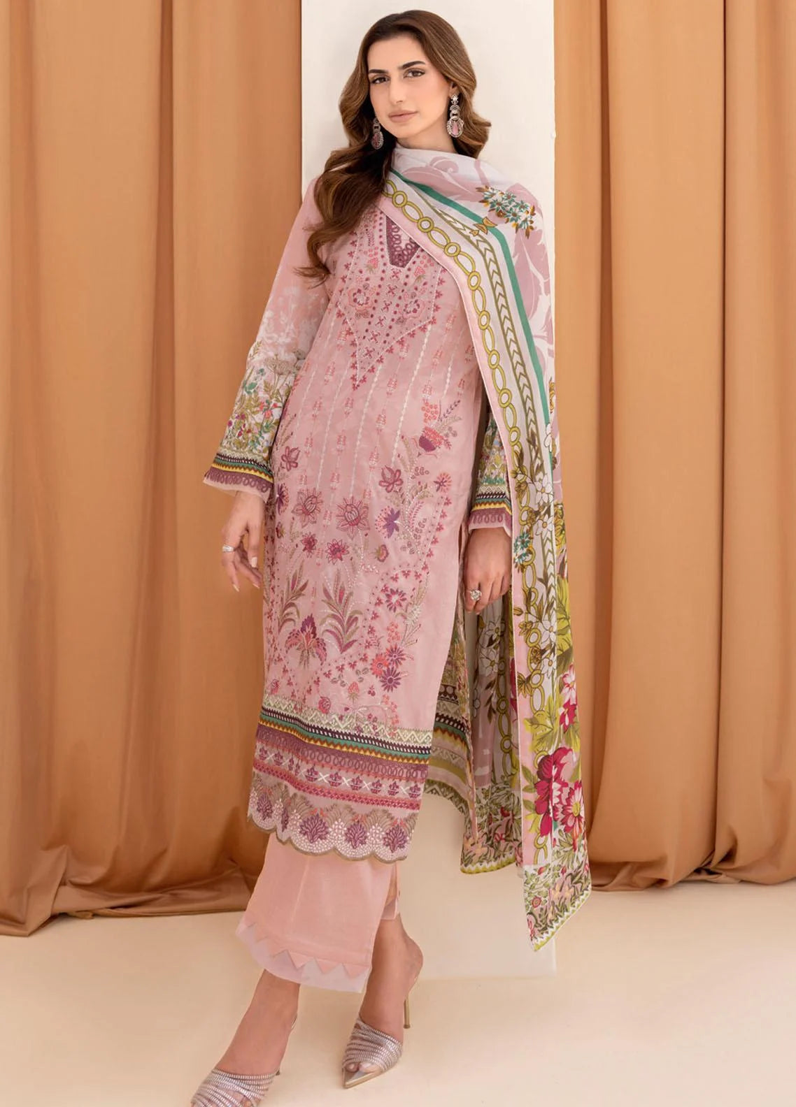 Riwayat Luxury Embroidered Lawn Vol 7 Collection '23 By Ramsha Y-702