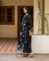 Organza Border with Sequin Work - Roheenaz Hania Lawn Suit