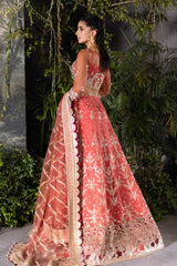 Hand-Embellished Back Detail - Ember Rose by Saad Shaikh