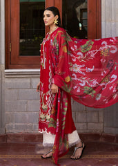 Embroidered lawn sleeves of Saira Shakira dress SAUVAGE 6-A