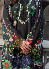 Organza Embroidery Neckline - Sardinia Cocktail Lawn Shirt