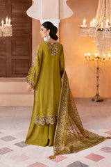 Ramsha Shehnai Rawsilk '25 | SS-106 | 3PC Embroidered Rawsilk Suit