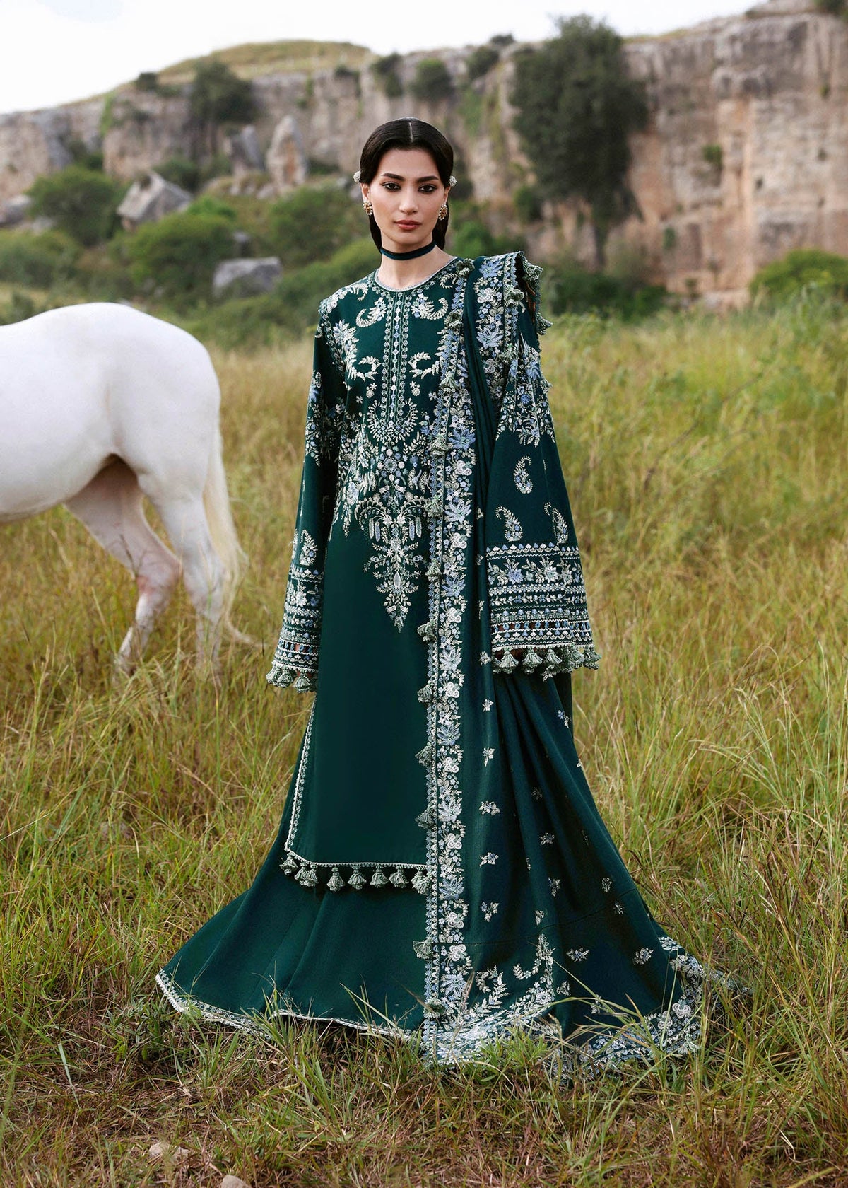 Hussain rehar khaddar  Unstitched 25 | Johar