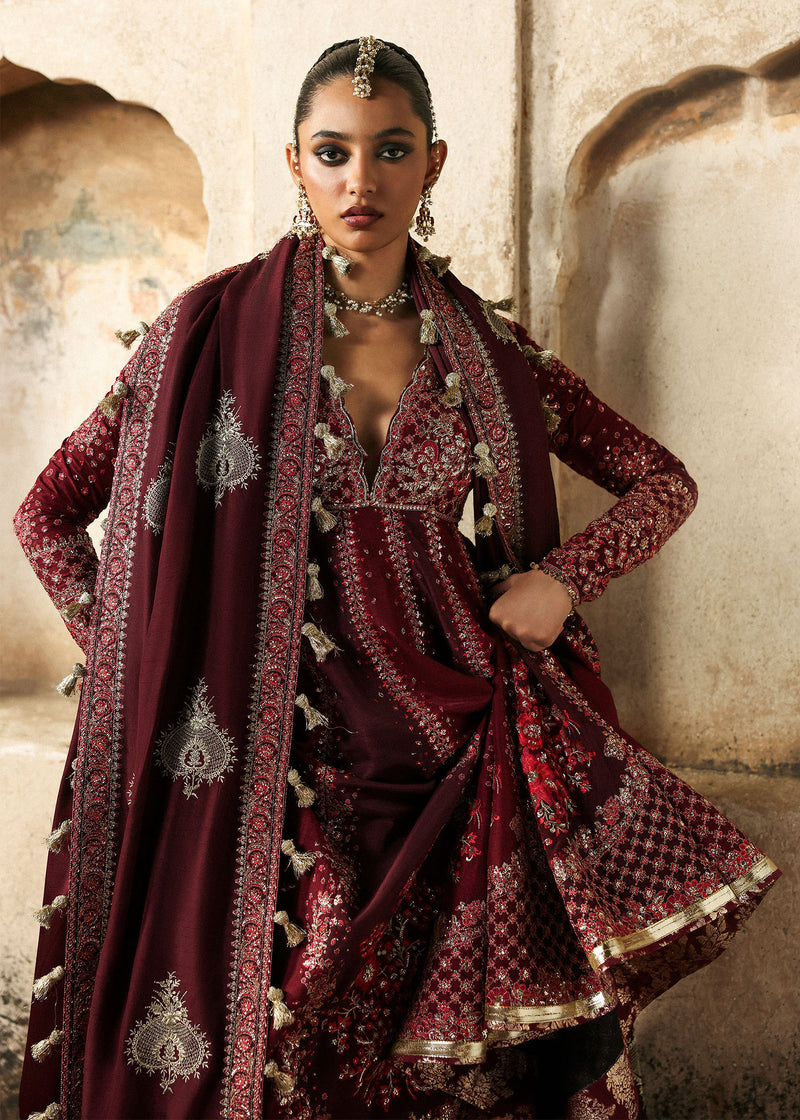 HussainRehar | Massarat - Festive Unstitched '25 | Gulnar