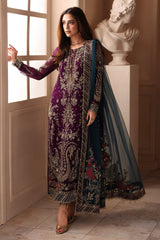 Charizma DASTAN-E-JASHAN - VOL 1 2026 | 3-PC Unstitched Embroidered Luxury Chiffon DJW6-01