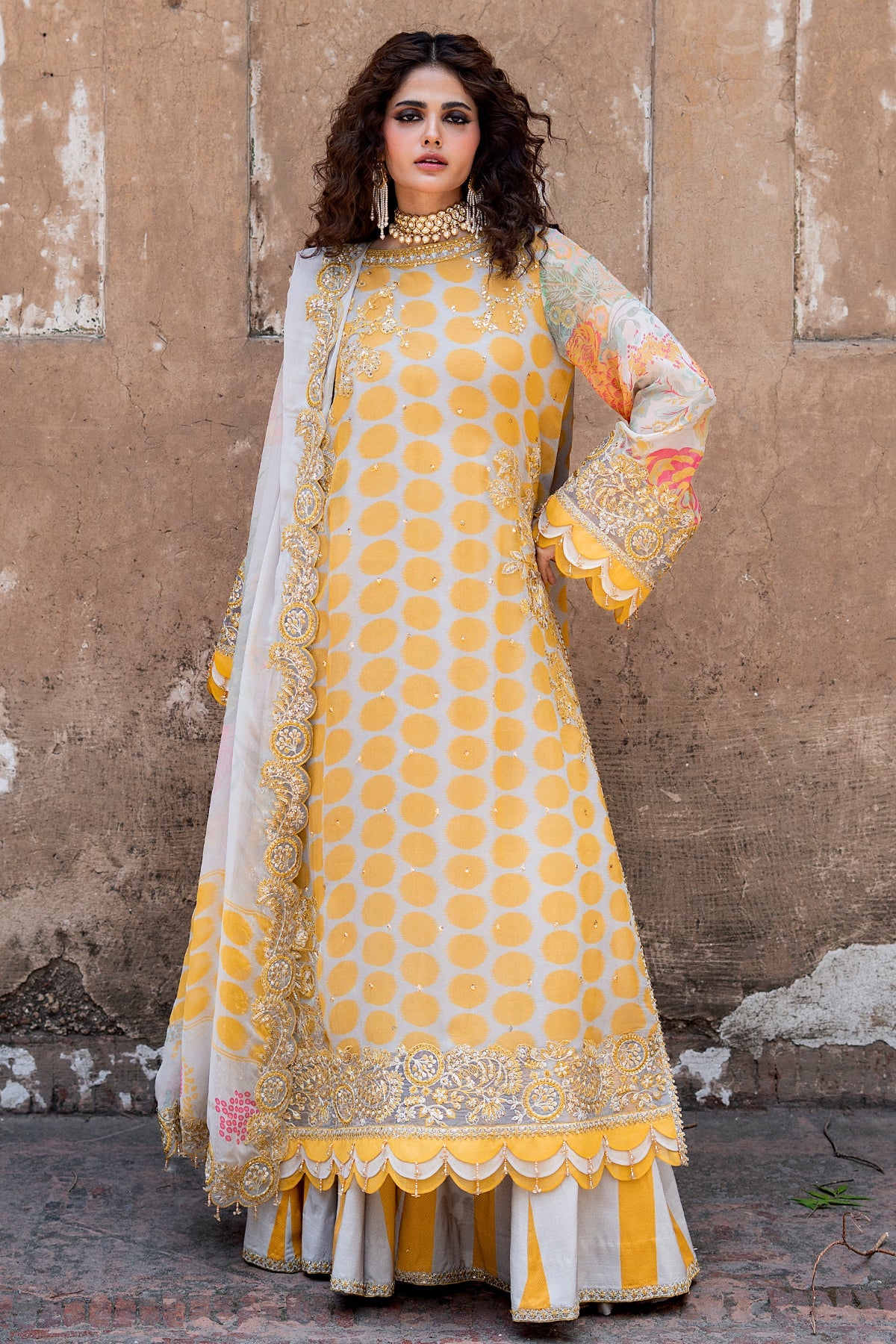 Charizma VASAL VOL- 01 2026 | 3-PC Unstitched Embroidered Chiffon Collection VSLW6-10