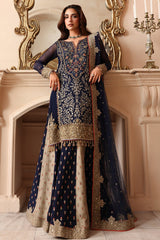 Charizma DASTAN-E-JASHAN - VOL 1 2026 | 3-PC Unstitched Embroidered Luxury Chiffon DJW6-02