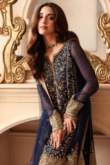 Charizma DASTAN-E-JASHAN - VOL 1 2026 | 3-PC Unstitched Embroidered Luxury Chiffon DJW6-02
