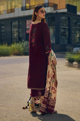 CHARIZMA POSHIMA psw5-10 WINTER | 3-pc Unstitched Embroidered Dyed Leather Shirt PSW5-20