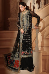 Charizma DASTAN-E-JASHAN - VOL 1 2026 | 3-PC Unstitched Embroidered Luxury Chiffon DJW6-04