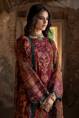 Charizma VASAL VOL- 01 2026 | 3-PC Unstitched Embroidered Chiffon Collection VSLW6-04