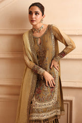 Charizma DASTAN-E-JASHAN - VOL 1 2026 | 3-PC Unstitched Embroidered Luxury Chiffon DJW6-06