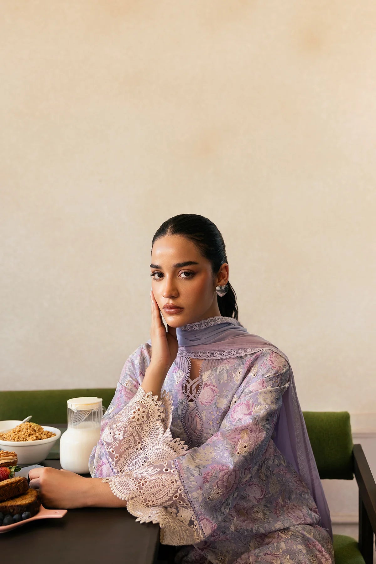 Afrozeh | Dust Lit | Day Break Print Kari